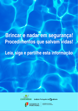 Brincar e nadar em segurança - associação portuguesa de Direito