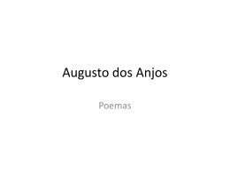 Augusto dos Anjos (profª Ana Márcia)