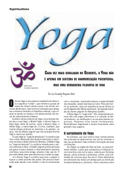O surgimento do Yoga - Revista Cristã de Espiritismo