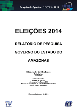 ELEIÇÕES 2014 - Portal do Marcos Santos