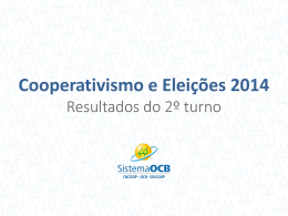 Cooperativismo e Eleições 2014