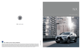 catálogo - A extraordinária Lexus NX 200t