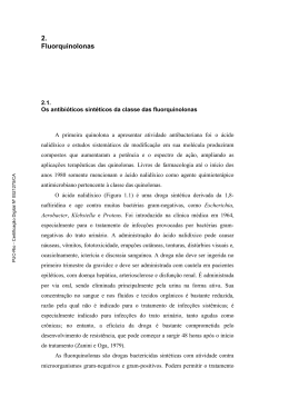 2. Fluorquinolonas - Maxwell - PUC-Rio