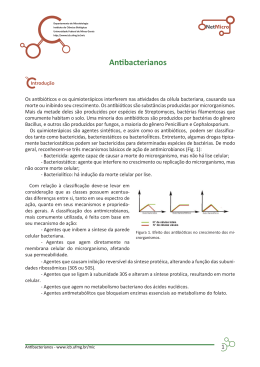 Antibacterianos - Universidade Federal de Minas Gerais