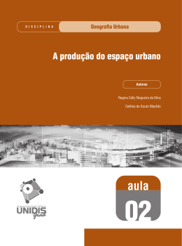 A produção do espaço urbano - UEPB