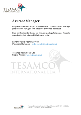 Assitant Manager
