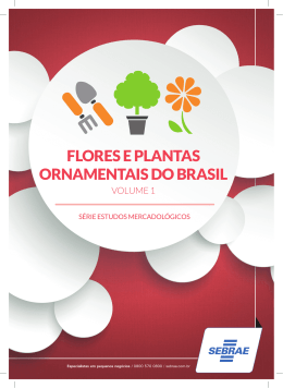 FLORES E PLANTAS ORNAMENTAIS DO BRASIL