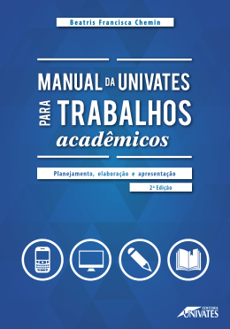 Manual da Univates para trabalhos acadêmicos