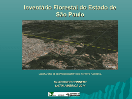 Inventário Florestal do Estado de São Paulo