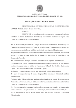 Cópia do documento original - Tribunal Regional Eleitoral do Rio