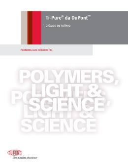 Polímeros, luz e ciência do TiO 2 []