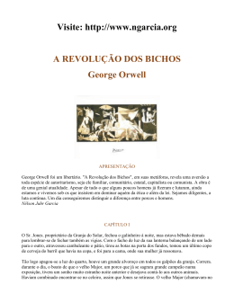 A Revolução dos Bichos, de George Orwell