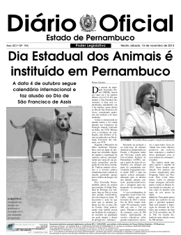 Dia Estadual dos Animais é instituído em Pernambuco