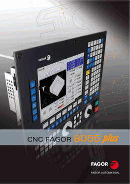 CNC FAGOR 8055 - Fagor Automation
