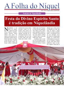 Festa do Divino Espírito Santo é tradição em Niquelândia