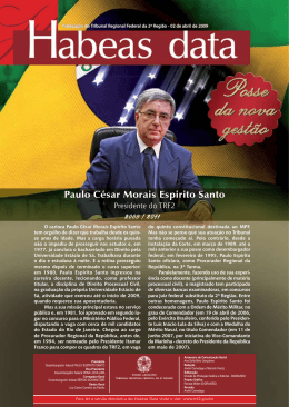 Paulo César Morais Espirito Santo - Tribunal Regional Federal da 2ª