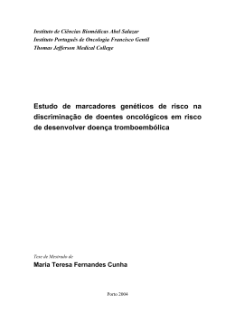 Tese Maria Teresa Fernandes Cunha