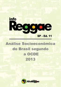 InfoReggae SP Ed. 11: Análise Socioeconomica do Brasil – OCDE