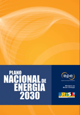 Plano Nacional Energia 2030