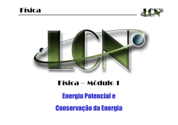 Energia Potencial (U). - gpcmb-ufma
