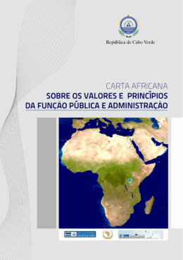 carta africana sobre os valores e principios da apub