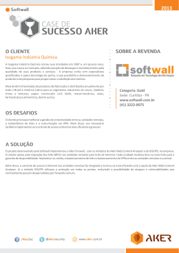 SUCESSO AKER - Aker Security Solutions
