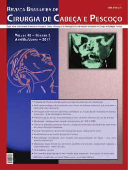 REVISTA SBCCP - 40-2.indd - Sociedade Brasileira de Cirurgia de