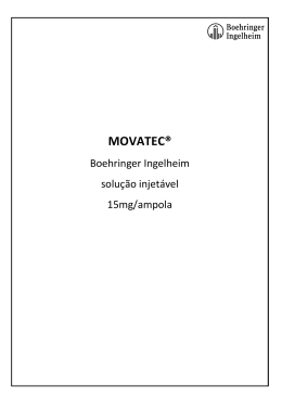 MOVATEC® - Boehringer Ingelheim