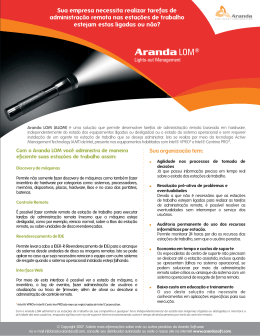 Overview - Aranda Software