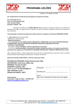 Carta para Emissão de Nota Fiscal em PDF