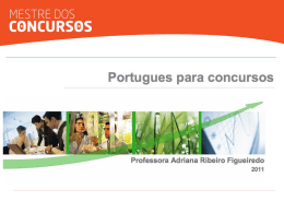 Português - Prof. Adriana Figueiredo