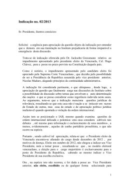 Indicação no. 02/2013 - Instituto dos Advogados Brasileiros