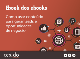 Ebook dos ebooks