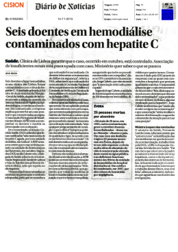 Seis doentes em hemocliálise contaminados com hepatite C