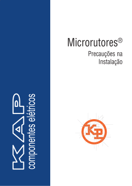 Microrutor - KAP Componentes Elétricos