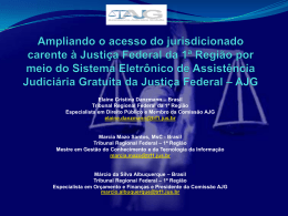Elaine Cristina Danzmann – Brasil Tribunal Regional Federal da 1ª
