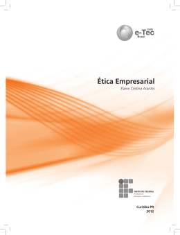 Ética Empresarial - Rede e-Tec