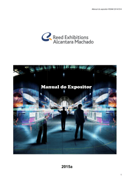 Manual do Ex Manual do Expositor