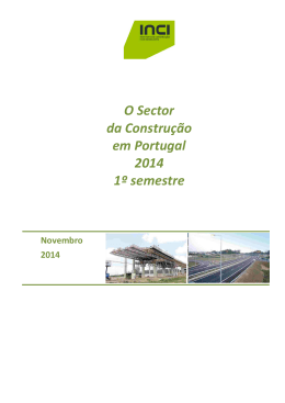 2014-1º semestre - IMPIC - Instituto dos Mercados Públicos, do