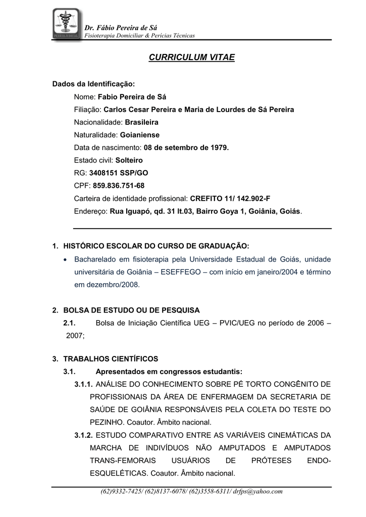 Curriculum vitae fisioterapista 07 image