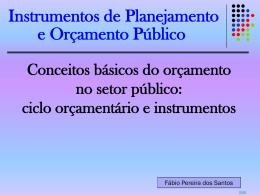 08.12 - Orçamento Público - Fábio Pereira