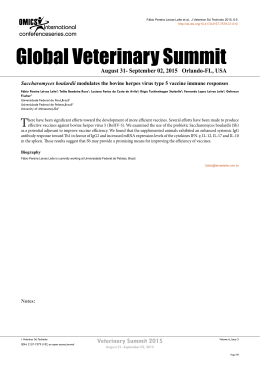 Global Veterinary Summit