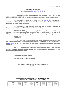 Portaria nº 950/96 - Tribunal de Justiça de Minas Gerais