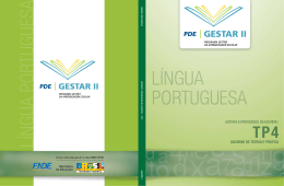 Língua Portuguesa - Caderno Teoria e Prática 4