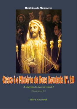 Cristo é o Mistério de Deus Revelado Nº. 20