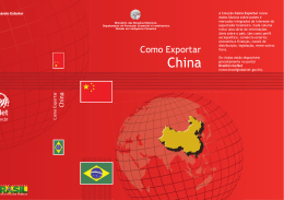 China (2013) - Invest & Export Brasil