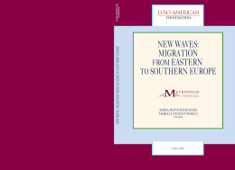 new waves: migration from eastern to southern europe