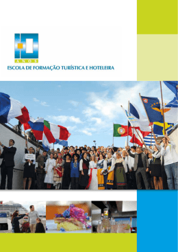 Brochura do 10 Aniversário - Escola de Formação Turística e Hoteleira
