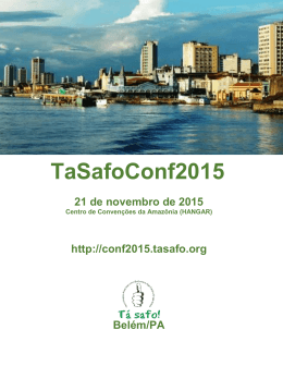 TaSafoConf2015 - Tá Safo Conf 2015