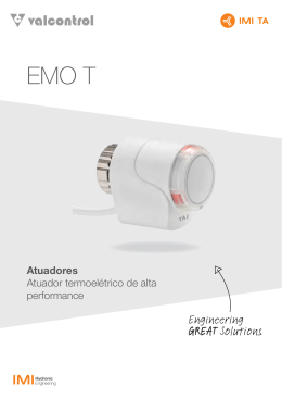 EMO-T Atuador termoelétrico